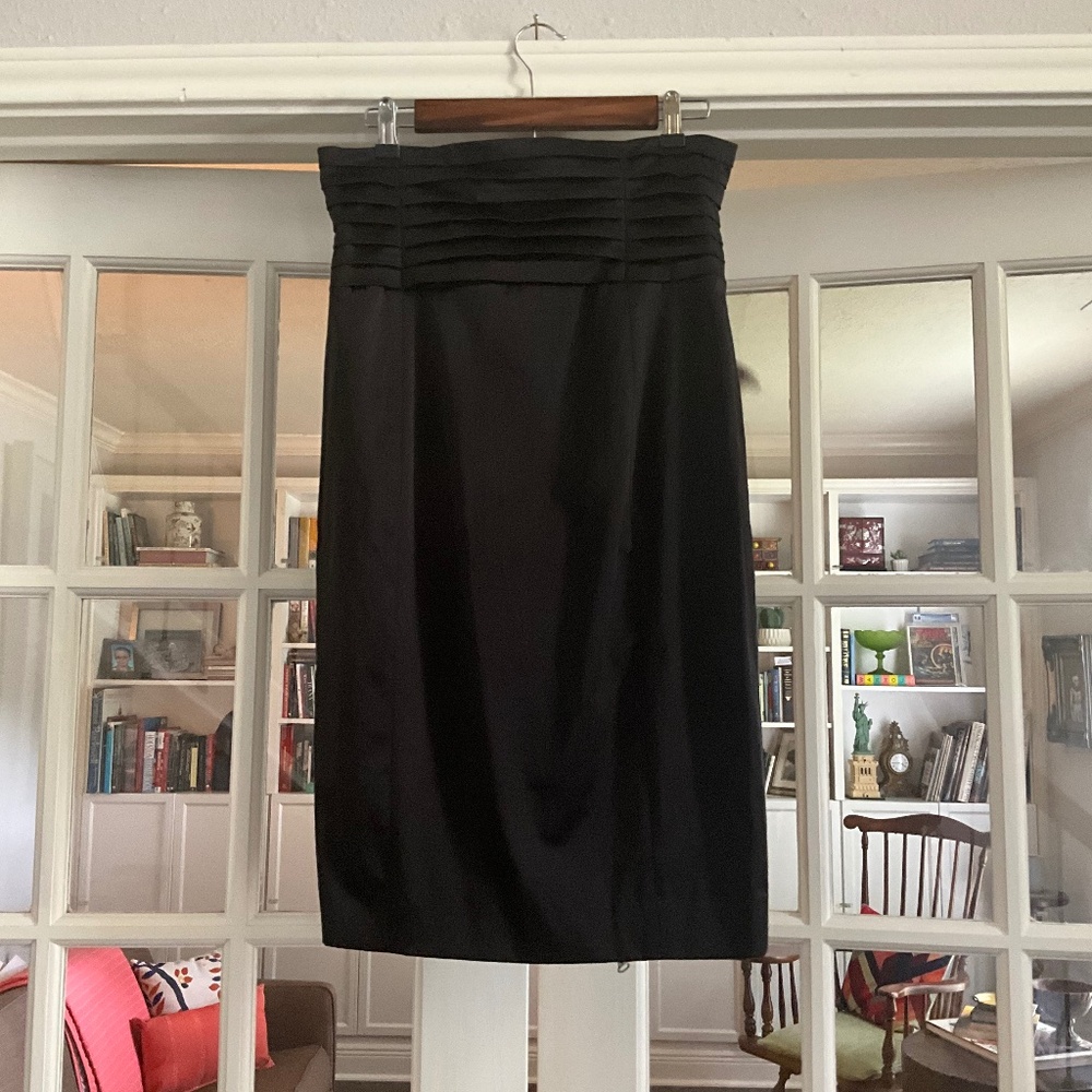 URAN OUTFITTERS LUX SATIN MIDI CUMMERBUND SKIRT SZ8